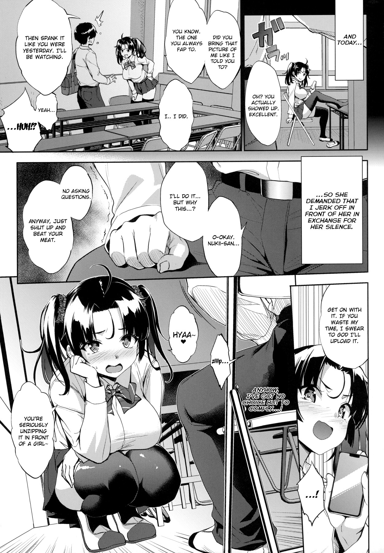 Hentai Manga Comic-A Chance to Fap to Nukii-san-Read-5